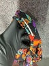 Unbranded Floral Black Long Sleeve Blouse Size M (estimated) - photo 7