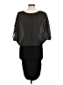 VERTIGO 100% Polyester Black Cocktail Dress Size M (estimated) - photo 2