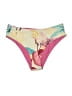 Unbranded Print Pink Swimsuit Bottoms Size M (estimated) - photo 1
