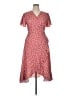 Unbranded 100% Polyester Red Casual Dress Size XL - photo 1