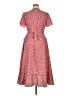 Unbranded 100% Polyester Red Casual Dress Size XL - photo 2
