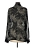 Koret 100% Polyester Animal Print Black Long Sleeve Blouse Size M - photo 2