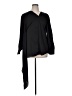 Chico's 100% Polyester Black Long Sleeve Blouse Size XL (3) - photo 1