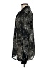 Koret 100% Polyester Animal Print Black Long Sleeve Blouse Size M - photo 5