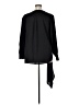 Chico's 100% Polyester Black Long Sleeve Blouse Size XL (3) - photo 2