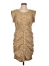 Code x Mode Houndstooth Tan Casual Dress Size L - photo 1