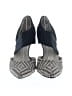 Andrew Geller Black Tan Heels Size 6 - photo 2