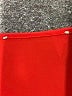 Unbranded 100% Polyester Red Short Sleeve Blouse Size M (estimated) - photo 7