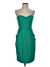 BCBGMAXAZRIA Solid Green Cocktail Dress Size 4 - photo 1