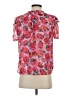 Adelyn Rae 100% Polyester Pink Short Sleeve Blouse Size S - photo 2