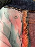 Zara Chevron-herringbone Blue Jeans Size 6 - photo 5