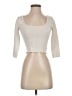 Bebe Ivory 3/4 Sleeve T-Shirt Size S - photo 1