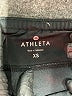 Athleta Chevron-herringbone Gray Athletic Shorts Size XS - photo 3