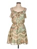 Want and Need 100% Polyester Paisley Tan Casual Dress Size L - photo 1