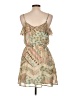 Want and Need 100% Polyester Paisley Tan Casual Dress Size L - photo 2