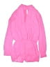 Superdown 100% Polyester Pink Romper Size M - photo 1