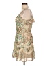 Want and Need 100% Polyester Paisley Tan Casual Dress Size L - photo 5