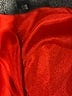 Line & Dot Red 3/4 Sleeve Blouse Size S - photo 8