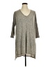 Bobeau Gray 3/4 Sleeve Button-Down Shirt Size XL - photo 1