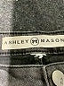 Ashley Mason Graphic Gray Jeans Size 12 (estimated) - photo 7