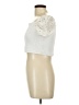 Caren Forbes 100% Polyester Ivory White Short Sleeve Top Size L - photo 5