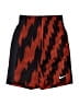 Nike 100% Polyester Chevron-herringbone Red Athletic Shorts Size S - photo 1