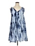 Raviya Tie-dye Blue Casual Dress Size L - photo 1