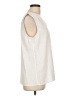 Unbranded 100% Polyester Ivory Sleeveless Blouse Size L - photo 4