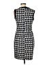 En Focus Studio Houndstooth Black Cocktail Dress Size 8 - photo 2
