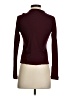 Moda International Burgundy Cardigan Size S - photo 2