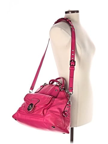 Coach Factory Leather Satchel (view 2)