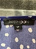 Papermoon 100% Polyester Stars Blue Short Sleeve Blouse Size S - photo 7
