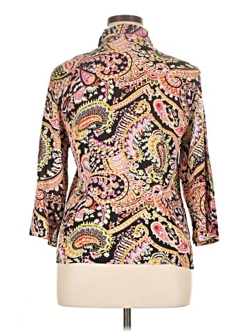 Loco Lindo 3/4 Sleeve Blouse (view 2)