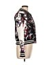 Parker 100% Polyester Print White Track Jacket Size L - photo 4