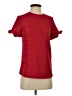 Shein Red Short Sleeve Top Size 2 - photo 1