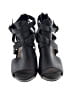 Steve Madden 100% Leather Black Ankle Boots Size 8 1/2 - photo 2