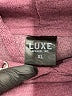LUXE Burgundy Pullover Hoodie Size XL - photo 7