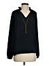 MICHAEL Michael Kors Black Long Sleeve Blouse Size S - photo 1