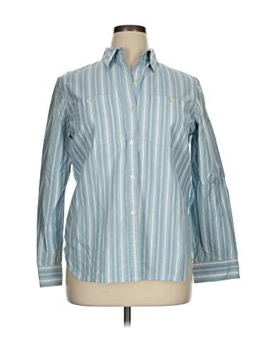 Lauren Jeans Co. Long Sleeve Button-Down Shirt (view 1)