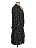 Current Air 100% Polyester Floral Black Casual Dress Size S - photo 4