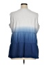 Lands' End Blue Sleeveless Blouse Size 1X - photo 2