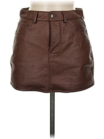 Forever 21 Faux Leather Skirt (view 1)