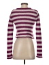 Assorted Brands Stripes Purple Pullover Sweater Size XS - photo 2