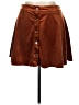 Shein Curve 100% Polyester Solid Brown Casual Skirt Size 1X - photo 1