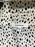 Pleione 100% Polyester Animal Print Ivory Long Sleeve Blouse Size M - photo 7