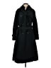 Brooks Brothers 100% Polyester Black Trenchcoat Size XS - photo 1