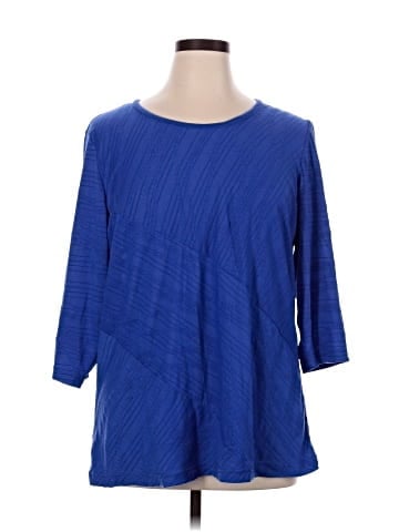 Cathy Daniels 3/4 Sleeve Top (view 1)