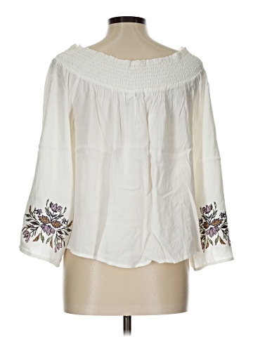 Ark & Co. 3/4 Sleeve Blouse (view 2)