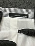 Amanda + Chelsea 100% Polyester Stripes Gray Blazer Size 12 (petite) - photo 6