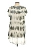 Gypsy 05 100% Silk Tie-dye Silver Short Sleeve Top Size XS - photo 2